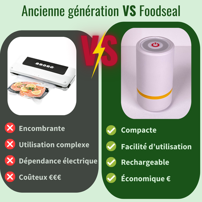 Scelleuse sous vide et sacs de conservation